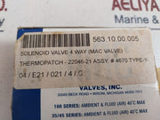 Mac 46A-ac1-jdaa-1Ba Solenoid Valve 4 Way