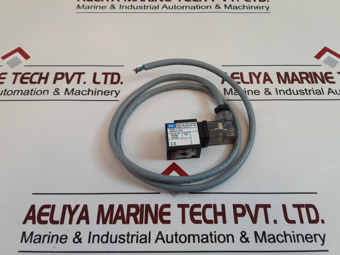Mac Dabj-1Kd Solenoid Valve Coil