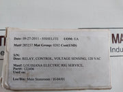 Macromatic Vmkp120A Voltage Monitor Relay 120 Vac