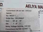 Macromatic Vmkp120A Voltage Monitor Relay 120 Vac