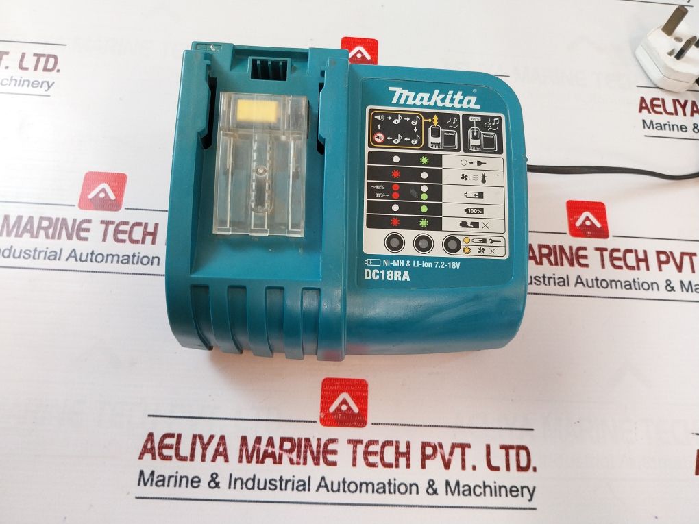 Makita Dc18Ra T Lithium Ion Rapid Fast Charger 240W 50-60Hz 630507F8