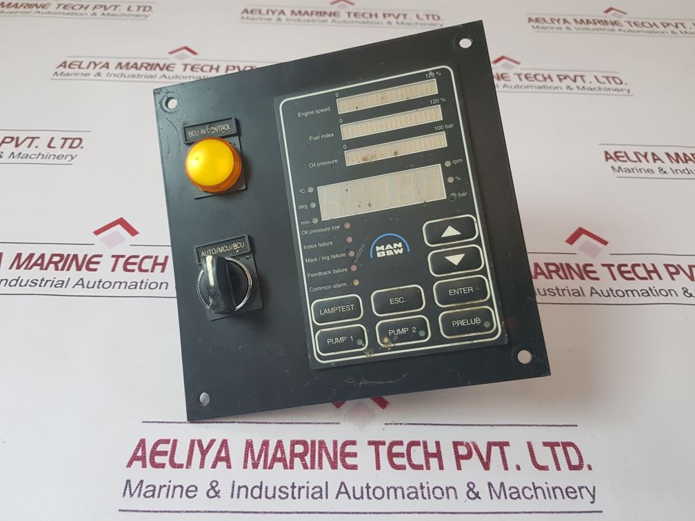 Man B&W 3171197-4 Hmi Panel Rev. 1.6