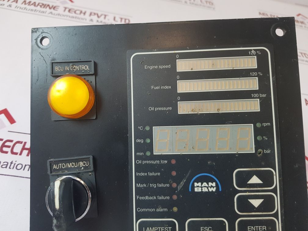 Man B&W 3171197-4 Hmi Panel Rev. 1.6