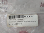 Manitowoc 83-6905-9 Float Valve Assembly Set