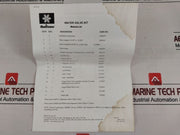 Manitowoc 83-7308-3 Water Valve Kit Model E2 24 Vac