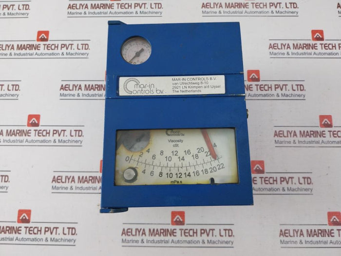 Mar-in Control 0-25 Cst Viscosity Controller Dp100201 0 To 200 Kpa 0 To 2 Bar