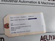 Marathon 1506 Sc Terminal Block 600V. 75A.