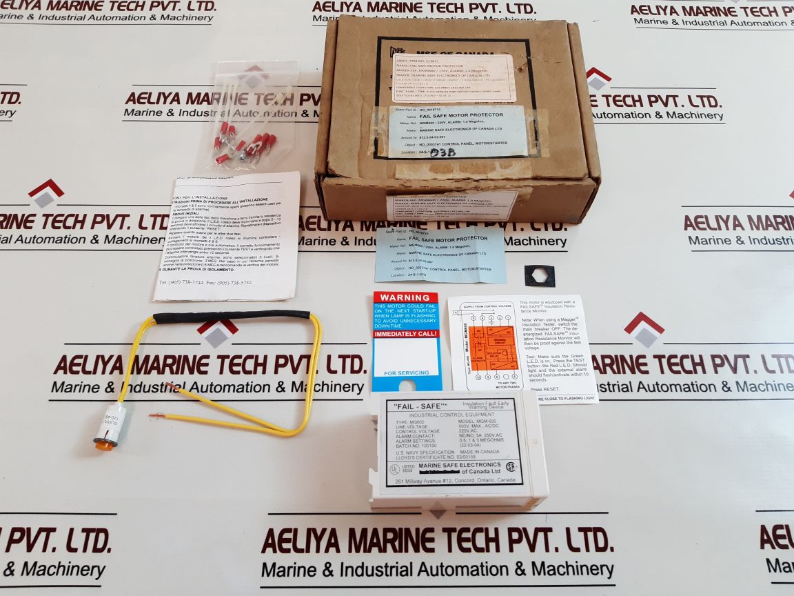Mse fail-safe mgm-600 insulation fault detector