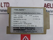 Marine Safe M-600 Insulation Fault Relay 110V Ac