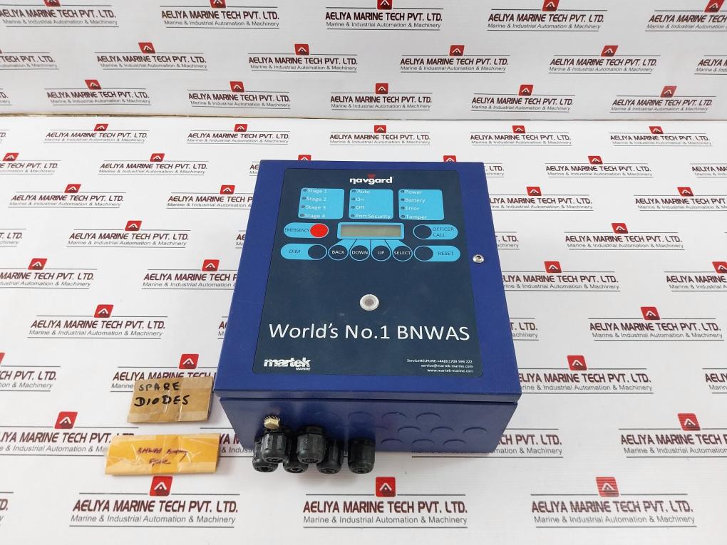 Martek Navgard Bridge Navigational Watch Alarm System 94V