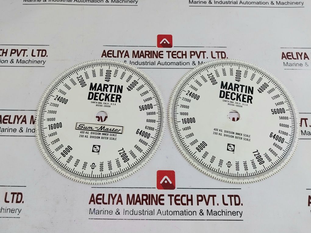 Martin Decker B926A-0800K Scale Parts Only