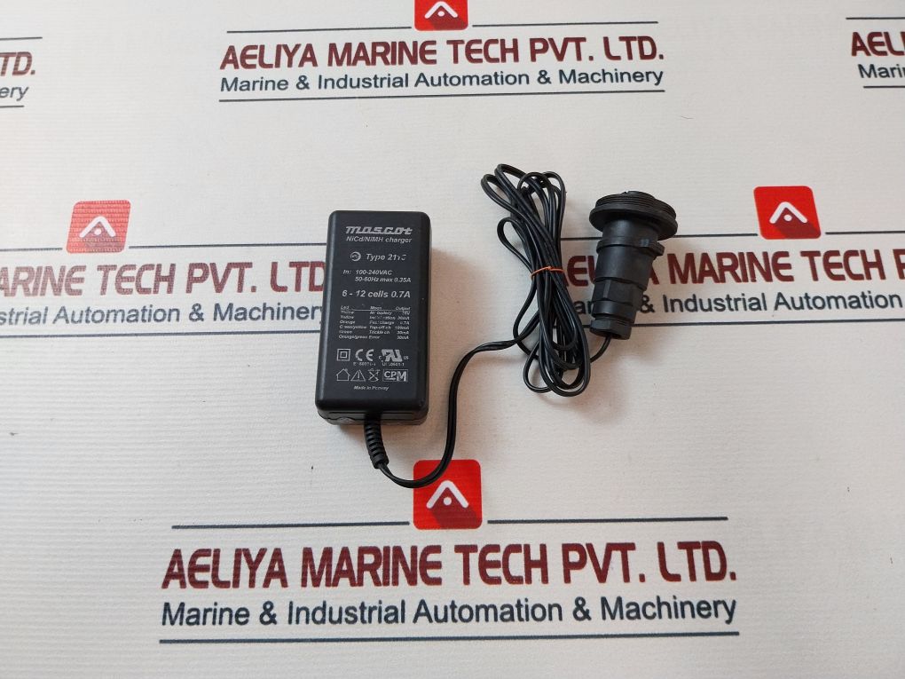 Mascot 2115 Nimh Battery Charger 100-240Vac 50-60 Hz