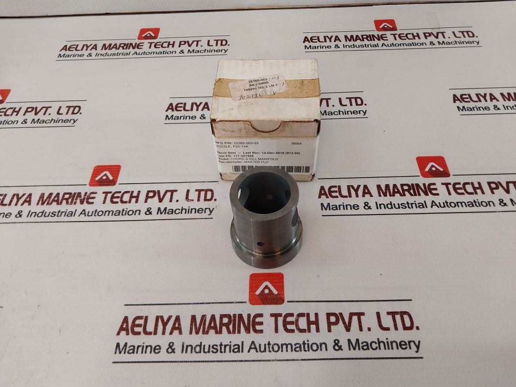 Master Flo 25360-003-03 Flow Valve Nozzle Rev Orig
