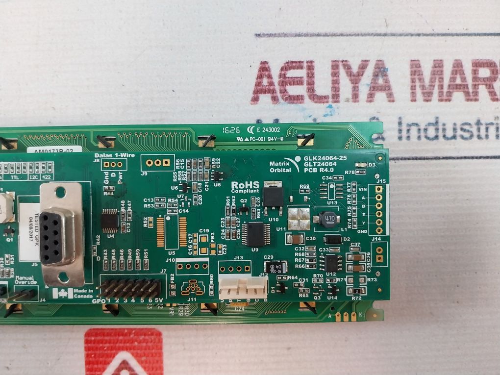 Matrix Orbit Matrix Orbital Glk24064-25 Graphic Lcd Display Module – Aeliya Marine