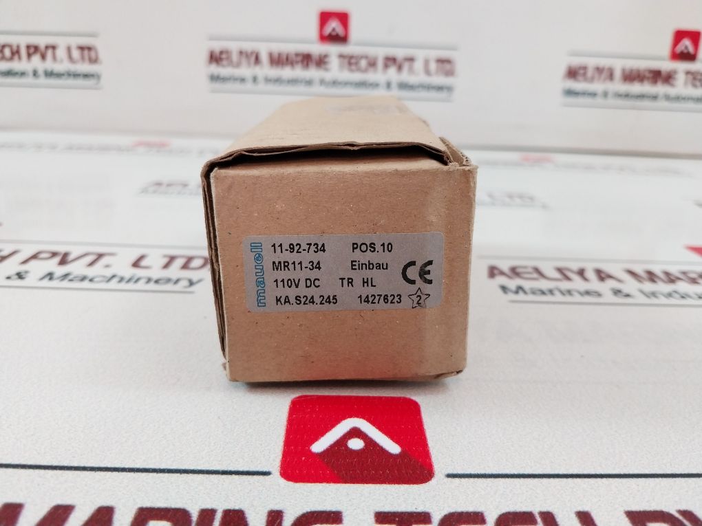 Mauell Mr11-34 Drop Indicator Relay 110V Dc
