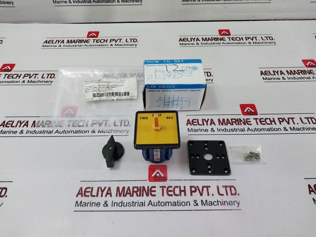 Maxima 12A 660V~ 2Vs Cam Switch 20Amp 3Phase 600V Ac