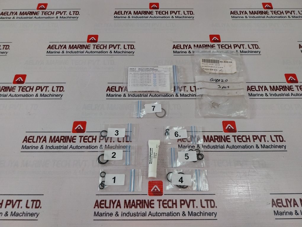 Maximator M8Lve-vp10.04.00 Locking Ring Kit 482.26.00.028