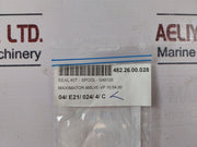 Maximator M8Lve-vp10.04.00 Locking Ring Kit 482.26.00.028