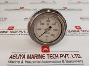 Mc Daniel 316 Ss Pressure Gauge 100066-06406000 Tube And Socket 0 To 6000 Psi