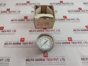 Mc Daniel Controls 0-200 Psi Pressure Gauge 316 Ss Tube And Socket