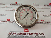 Mcdaniel Controls 316Ss Tube And Socket 0-10000 Psi Pressure Gauge