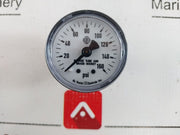 Mcdaniel Controls R8El Pressure Gauge 1/8â€Npt 0/160 Psi