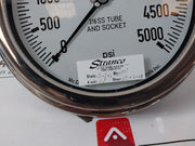 Mcdaniel Controls 316Ss Tube And Socket 0-5000 Psi Pressure Gauge
