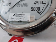 Mcdaniel Controls 316Ss Tube And Socket 0-5000 Psi Pressure Gauge