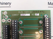 M/D Totco 220837-001 Printed Circuit BoardÂ 
