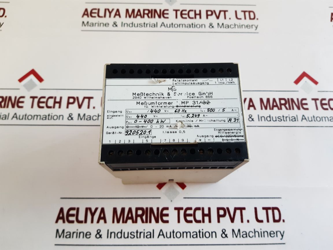 Mts Measure Converter 440V~