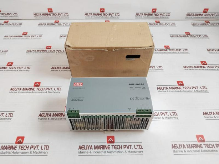 Mean Well Drp-480-24 Din Rail Power Supply 200-240Vac 4.0A 50/60Hz 24V 20A