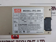 Mean Well Ipc-200 Ac To Dc Power Supply 3.5A 47-63Hz