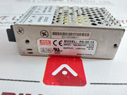 Mean Well Rs-25-12 Switching Power Supply (Used)