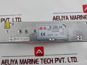 Meanwell S-120-24 Switching Power Supply 200-240 Vac 50/60Hz
