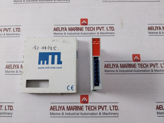 Measurement Technology Mtl 4021 Solenoid/Alarm Driver En50020 20–35 Vdc 70Ma