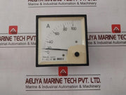 Meco-v S96 Ac Moving Iron Din Panel Ammeter 0-100A 100/5 16922