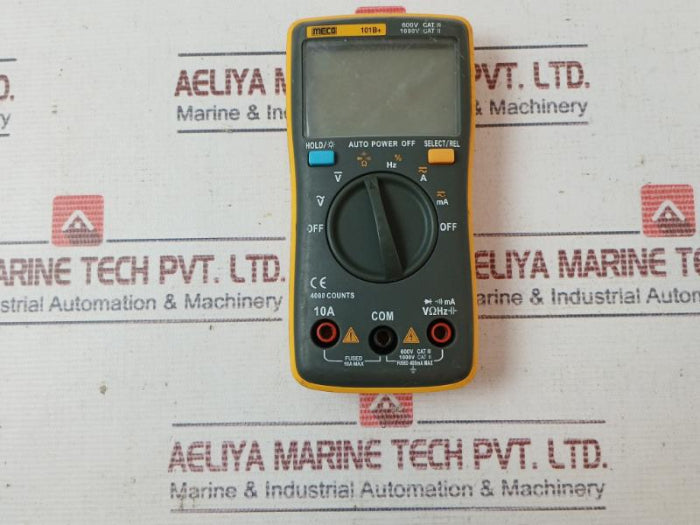 Meco 101B+ Digital Multimeter 600V Cat Iii 1000V Cat Ii 10A Max