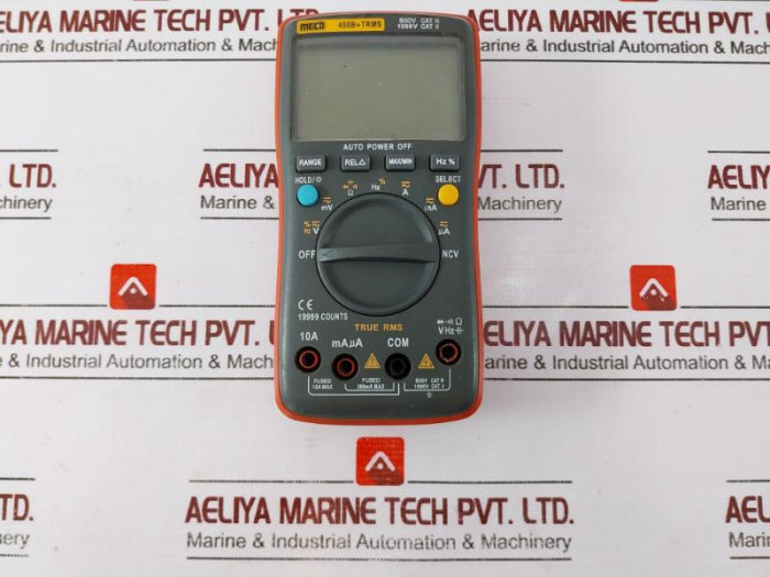 Meco 450B+Trms Digital Multimeter 200Ma Max 1000V Cat Ii