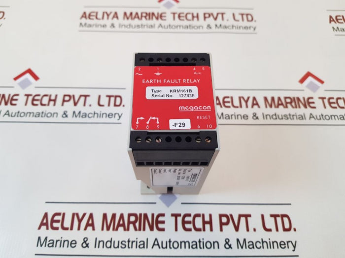 Megacon Krm161B Earth Fault Relay 