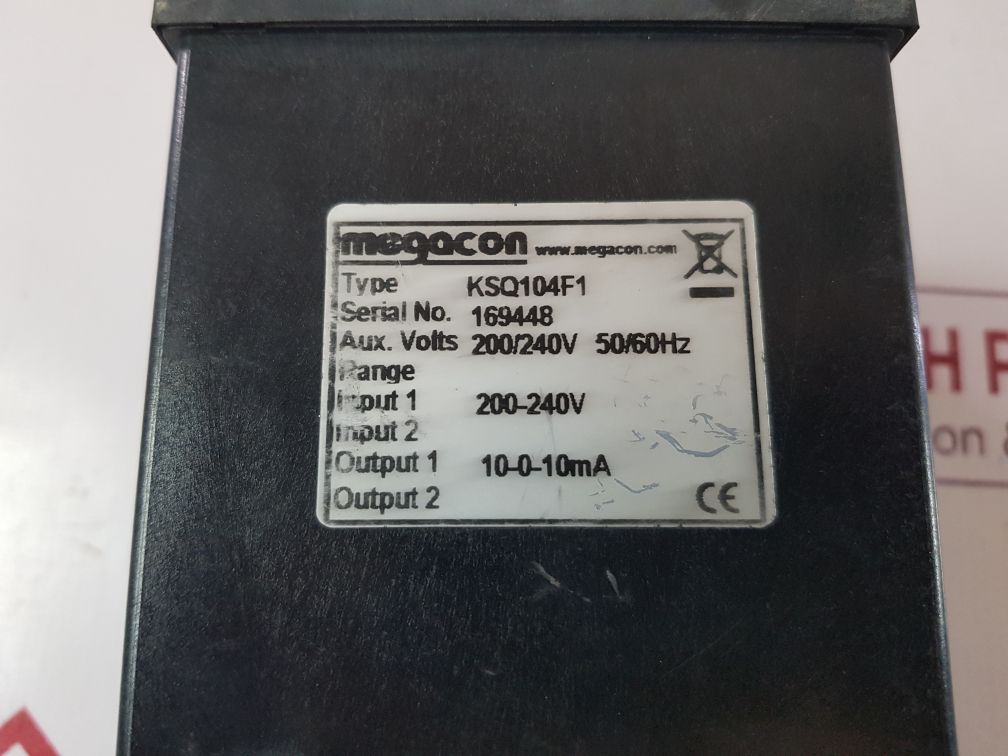 Megacon Ksq104F1 Automatic Synchronizer Sync Relay 200/240V 50/60Hz ...