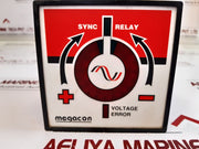 Megacon Ksq331N Sync Check Synchronising Indication Control Relay (Used)