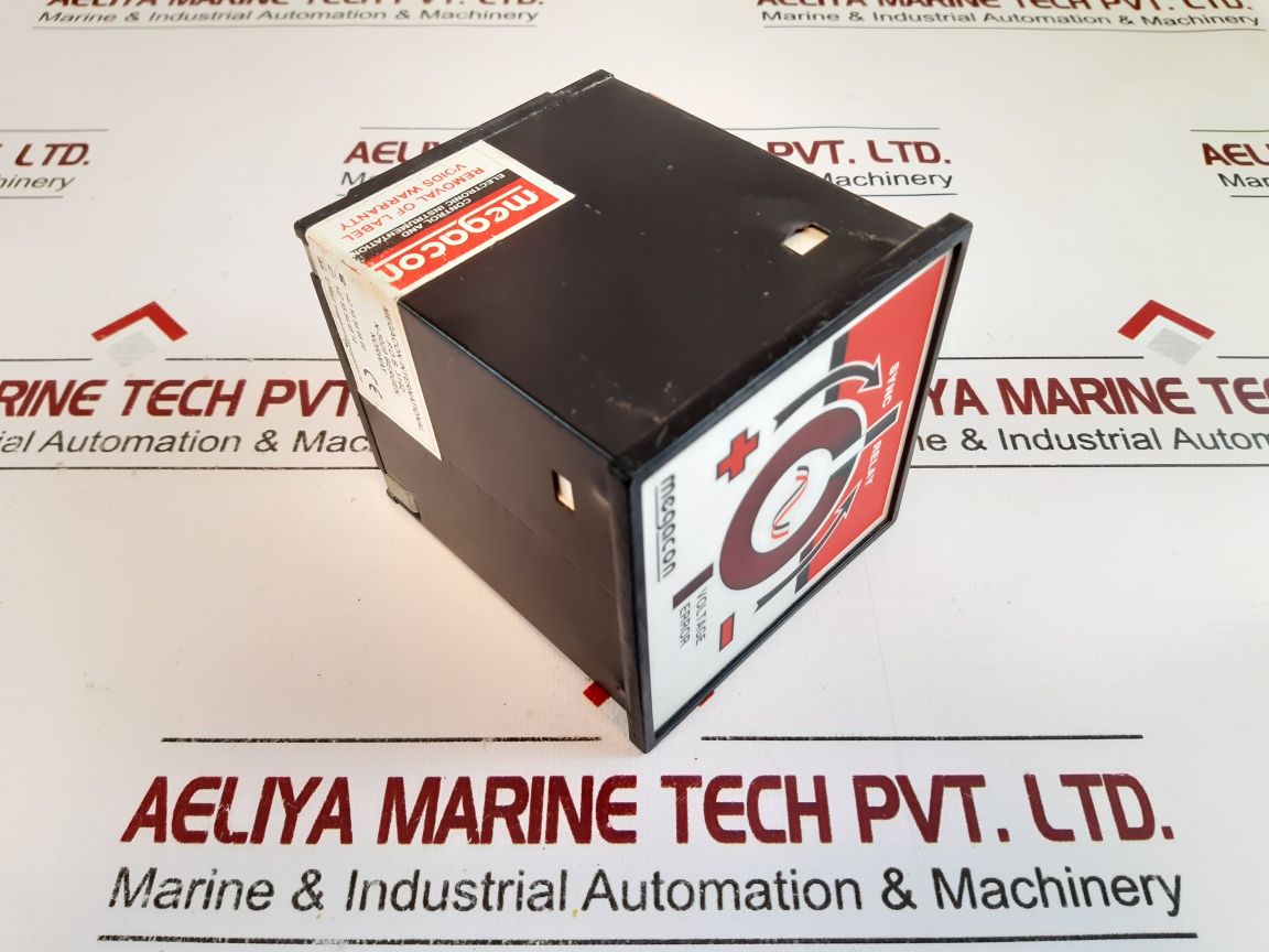 Megacon Ksq331N Sync Check Synchronising Indication Control Relay (Used)