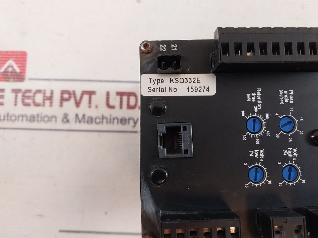 Megacon Ksq332E Synchronising Relay With Bus Facility 100-120V 50/60Hz ...
