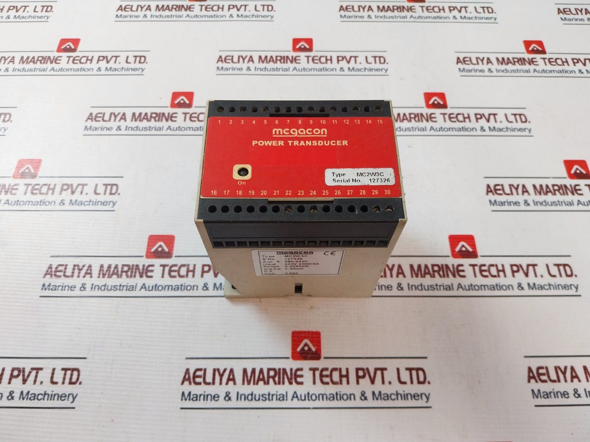 Megacon Mc2W3C Power Transducer 440V 4-20Ma – Aeliya Marine