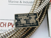 Meiyo Electric Ptr-m Resistance Bulb Pt 100 Ω Sus304 100°C, 6.Meter