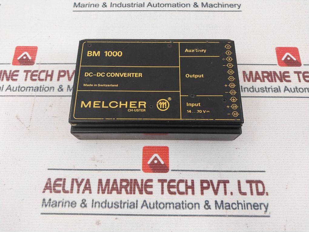Melcher Bm 1000 Dc-dc Converter