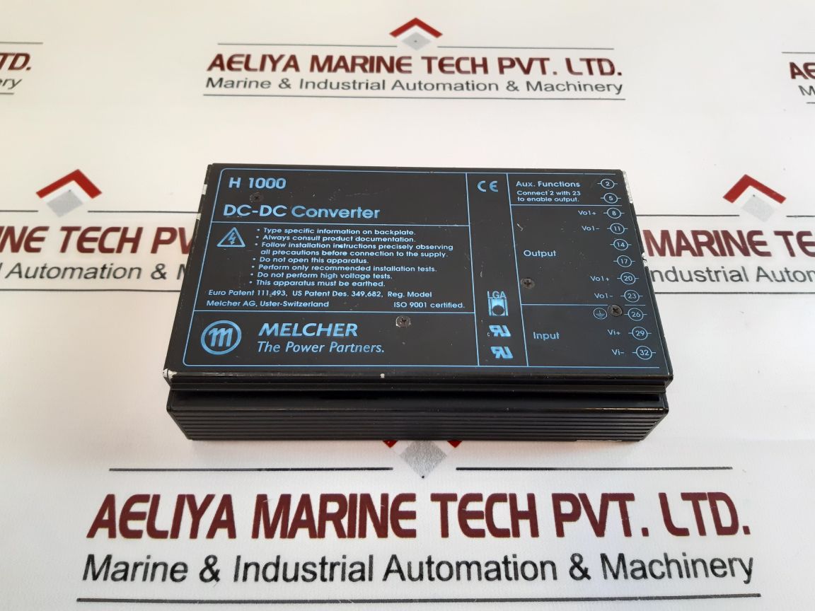 Melcher H1000 Dc-dc Converter 24H 1601-2R