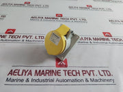 Mennekes 1462 Yellow Panel Mount 16A-4H/100-130V