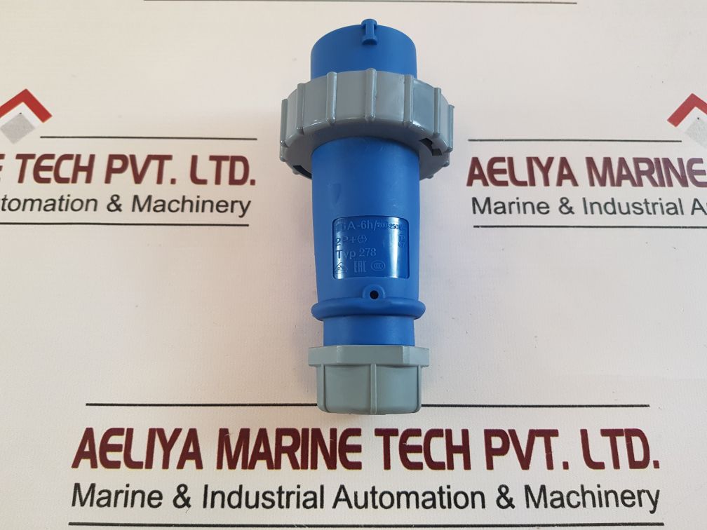 Mennekes 16A-6H/220-250V~ Plug Connector Typ 278