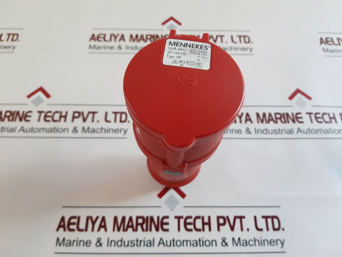 Mennekes 16A-6H Plug Connector 3P+N+ Typ: 35
